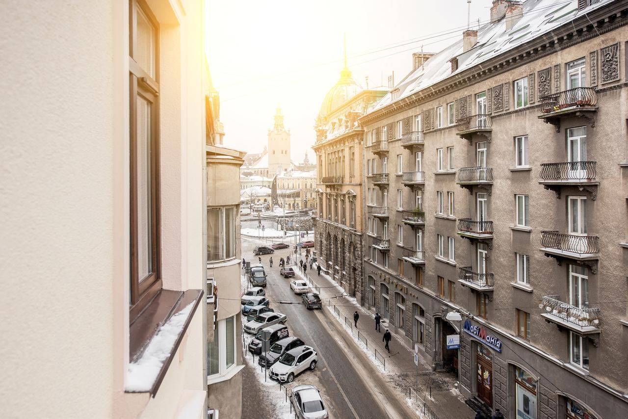 Jam Hotel Hnatyuka Lviv Bagian luar foto